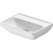 Duravit D-Neo Lavabo 45x33.5x13cm sans trou de robinet rectangulaire Céramique Blanc SW640447