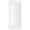 Villeroy & Boch Subway 3.0 baignoire - 180x80cm - rectangulaire encastrée système de remplissage intégré alpin blanc SW641518