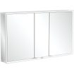 Villeroy & Boch My view armoire de toilette avec miroir - 130x75cm - 3 portes 2 prise de courant LED SW641566