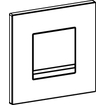 Wisa Delos Plaque de commande 16x16cm carré en plastique avec interrupteur Blanc 0770449