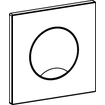Wisa Maro plaque de commande plastique mécanique 16x16cm pour élément urinoir XS blanc 0701573