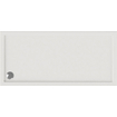 Wisa Maia receveur de douche h6xb70xl150cm drainage 90mm rectangulaire acrylique blanc SW117965