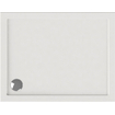 Wisa Maia Receveur de douche 90x70x5cm évacuation 90mm rectangulaire Acrylique Blanc SW117939