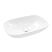 Villeroy & Boch Loop & friends vasque à poser - 56x38cm - rectangulaire sans trop-plein blanc SW644114