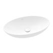 Villeroy & Boch Loop & Friends Vasque à poser - 620 x 420 x 120 stone white mat (blanc) CeramicPlus - avec trop-plein SW644101