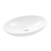 Villeroy & Boch Loop & friends vasque à poser - 62x42cm - ovale sans trop-plein blanc SW644088