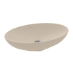 Villeroy & Boch Loop & friends vasque à poser - 56x38cm - ovale avec trop-plein CeramicPlus almond SW644146