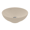 Villeroy & Boch Loop & friends vasque à poser - 38cm - ronde avec trop-plein CeramicPlus almond SW644076