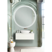 Royal plaza Intent meuble sous lavabo 140x45x59cm 4 tiroirs mat blanc SW477350