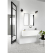 Royal plaza Intent meuble sous lavabo 140x45x59cm 4 tiroirs mat blanc SW477350