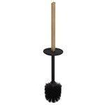 Geesa Shift Brosse de toilette avec support Or brossé (couvercle et brosse noirs) SW642478