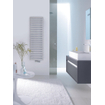 Zehnder Quaro Radiateur sèche-serviettes - 97,1x30cm - 299 watts - Acier Blanc brillant SW130161