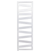 Zehnder Ribbon elektrische handdoekradiator 182.3x50cm 230 volt | 50 Hz Staal Wit glans SW270220