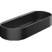Hansgrohe Wallstoris Bac de rangement mural 25x3.9x10cm Noir mat SW651567