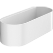 Hansgrohe WallStoris bac de rangement mural 25x7.1x10cm Blanc mat SW651295