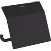 Hansgrohe Addstoris Porte-rouleau WC avec clapet mat noir SW651186