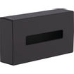 Hansgrohe Addstoris tissuebox voor makeup doekjes mat zwart SW651499