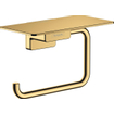 Hansgrohe Addstoris porte-rouleau WC avec tablette polished gold optic SW651111
