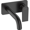 Hansgrohe Vernis Shape Ensemble de finition pour mitigeur lavabo encastré 1 levier Mat noir SW651488