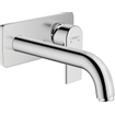 Hansgrohe Vernis Shape Ensemble de finition pour mitigeur lavabo encastré 1 levier Chrome SW651511