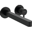 Hansgrohe Finoris ensemble de finition pour mitigeur de lavabo encastré 1- levier noir mat SW651252