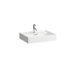 Laufen Kartell by Laufen lavabo-meuble 60x46x16cm avec trou de robinetterie avec trop-plein SaphirKeramik blanc SW157054
