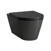 Laufen Kartell by Laufen WC suspendu 37x54.5x35.5cm évacuation profonde sans bride céramique glossy black brillant SW358277