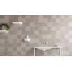 Mosa scenes Carreau de sol 15x15cm carré taupe mat SW393883