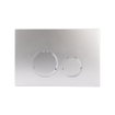Starbluedisc doppio tableau de commande pour Réservoir WC geberit up100/up320 chrome mat SW681495