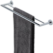 Geesa Nemox porte-serviettes double 62cm Chrome 0653458