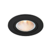Royal plaza luuk inb.spot rond 82 avec 5,5w 2200 2800k + ampoule noir SW680272