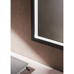 Royal Plaza Bjorn Spiegel 70 x 45 cm met Led verlichting mat zwart SW680308