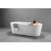 Royal Plaza Timothy Baignoire îlot 180x80cm avec vidage et piétement blanc GA49047