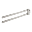 GROHE Selection Handdoekhouder - 40cm - dubbel - draaibaar - supersteel SW444234