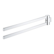 GROHE Selection porte-serviettes - 40cm - double - pivotant - chrome SW444528