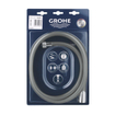 GROHE vitalioflex Flexible de douche Comfort 1/2x150cm anti-cassure et raccord Twistfree chrome SW159195
