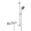 GROHE Precision Feel mitigeur thermostatique de douche avec ensemble barre de douche Chrome SW707017