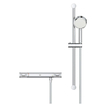 GROHE Grohtherm mitigeur de douche thermostatique apparent avec barre de douche et douchette chromé SW679591