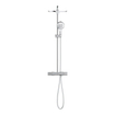 GROHE Rainshower SmartActive Ensemble de douche pluie apparent - robinet de douche - pomme de douche 31cm - douchette ronde - chrome SW472245