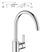 GROHE Feel Mitigeur de cuisine - haut - chrome SW229114