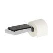 Geesa Shift Porte-papier toilette sans couvercle avec tablette chrome SW641399