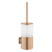 GROHE Allure Porte-balai de toilettes - montage mural - rond - fermé - brushed warm sunset SW706344