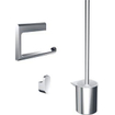 Emco Flow Kit accessoires WC - 3 pièces - Chrome SW490446