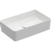 Villeroy & Boch Collaro vasque à poser - rectangulaire 56x36cm - sans trop-plein sans trou de robinetterie ceramic+ stone white SW336072