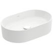 Villeroy & Boch Collaro vasque à poser - ovale 56x36cm - sans trop-plein sans trou de robinetterie blanc SW336040