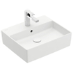Villeroy & Boch Memento 2.0 Vasque à poser - 49.8x42cm - trop-plein - ceramic+ - stone white SW209585