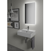Royal plaza Cadens lavabo 60x46,5cm 1 trou de robinet avec trop-plein blanc SW680248