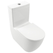 Villeroy & Boch Subway 3.0 WC sur pied – 71 cm – avec TwistFlush – chasse profonde – sans réservoir – Ceramic+ – blanc SW762364