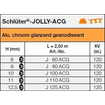 Schluter Jolly Dec.wnd.prf.L=250 H=10 Alu.Chroom geborst.geanodis SW855733