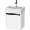 Duravit Ketho 2 meuble sous-lavabo avec 1 porte 43,4x33,8x44cm droite, avec poignée blanc mat anthracite SW772319